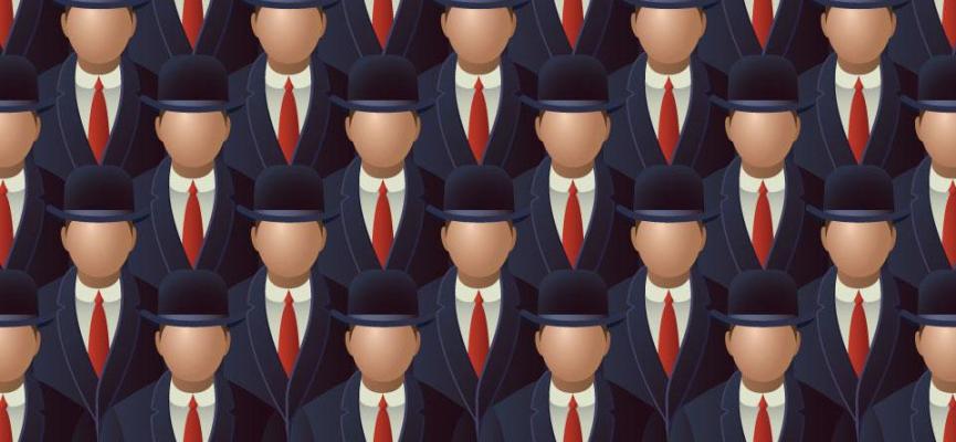Anonymous business men